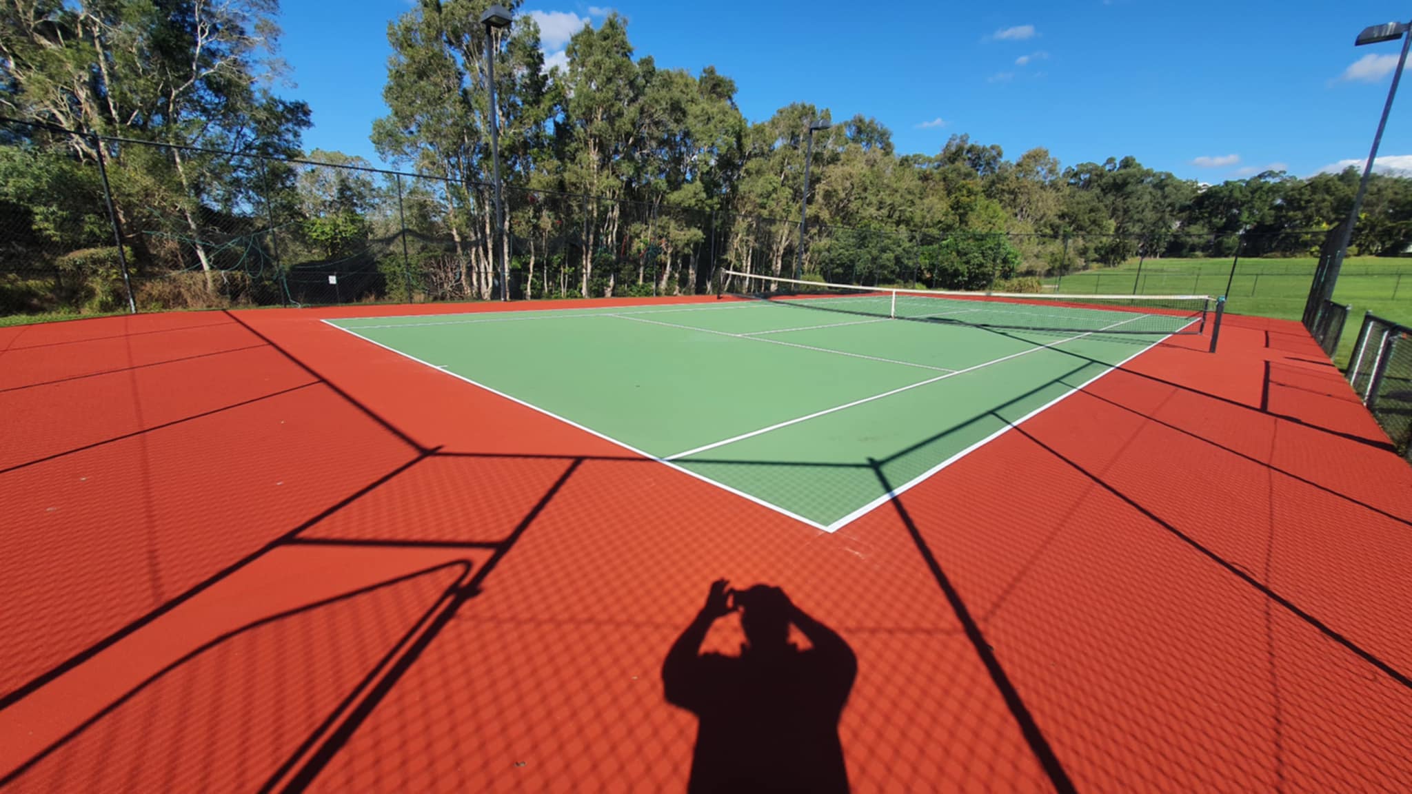 Tennis court painting / tennis court resurfacing