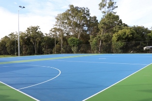 Tennis court painting / tennis court resurfacing