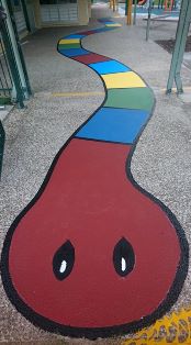 Tennis court painting / tennis court resurfacing