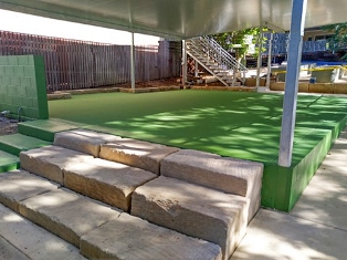 Tennis court painting / tennis court resurfacing