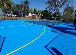 Tennis court painting / tennis court resurfacing